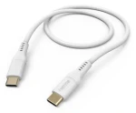 HAMA Flexible USB-C biela / Nabíjací a dátový kábel / USB-C / 1,5 m / 480 Mbit/s (201577)