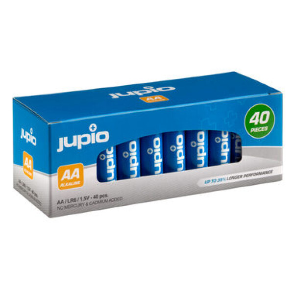 JUPIO Alkaline AA Value Box - 40ks / alkalické batérie (E61PJPJBAAA40)