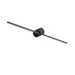 Light Presti Modern Slim L čierna / Vonkajšie nástenné LED svietidlo / IP44 (LP-777/1W L BK)