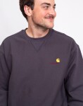Carhartt WIP American Script Sweat Graphite S