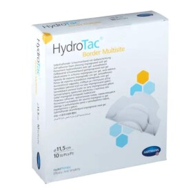 HYDROTAC Border multisite krytie na rany penové kruh priemer 11,5 cm 10 ks