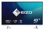 42.5" Eizo EV4340X-WT biela / Monitor / IPS / 4K UHD / USB-C / KVM / Repro (EV4340X-WT)