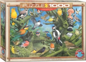 EUROGRAPHICS Puzzle Vtáky v záhrade