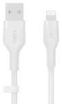 Belkin Flex CAA008bt2MWH biela / Kábel USB-A na Lightning / 2 m / MFi (CAA008BT2MWH)