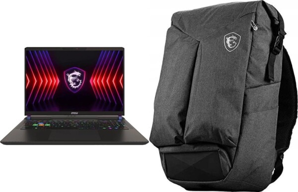 MSI Laptop MSI Vector 16 HX A14VGG-269PL i9-14900HX / 32 GB / 1 TB / W11 / RTX 4070 / 240 Hz + Plecak MSI Air Rucksack 16"