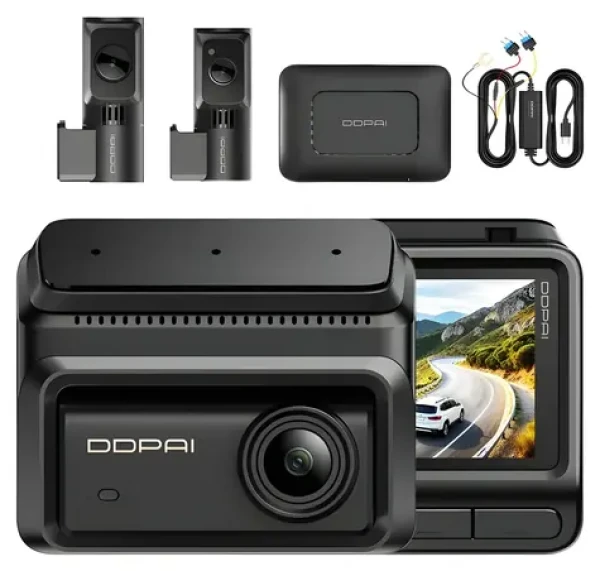 DDPai Z90T 4G / Kamera do auta / 3 kanály / 4K / GPS / 4G / Wi-Fi 6 (Z90T 4G)