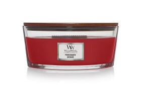 Woodwick Pomegranate Elipsa 453.6g - sviečka loď / doba horenia: až 40 h (5038581057125)