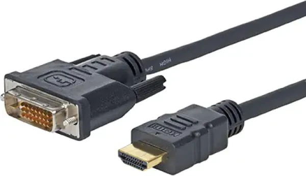 VivoLink Pro HDMI - DVI kábel 24+1 15m / ARC / 3D / HDCP (PROHDMIDVI15)