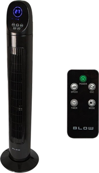 Blow Tower Fan 90W - Kolumnowy ventilátor s obládaním