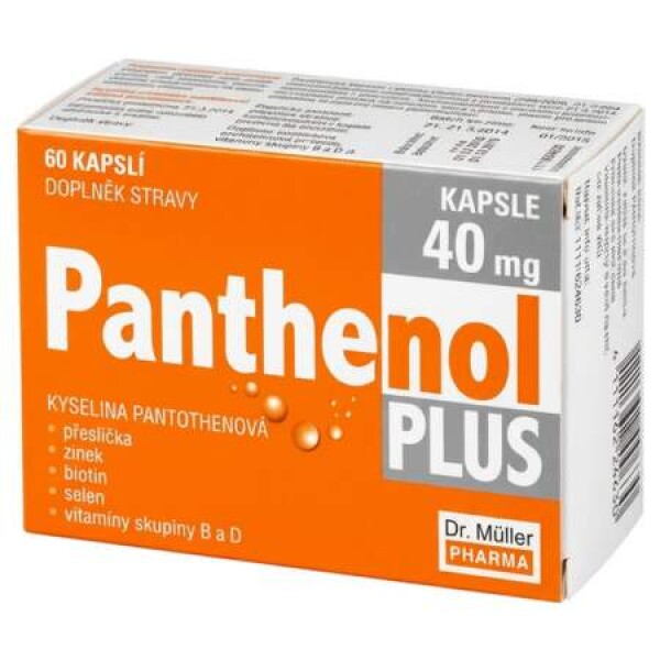 DR. MÜLLER Panthenol plus 40 mg 60 kapsúl