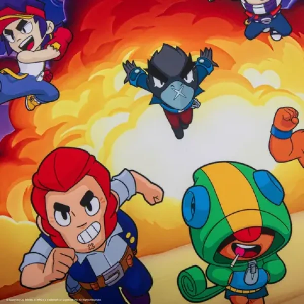 Cinereplicas Podložka pod myš Brawl Stars Ready to Brawl / Herné / Protišmyková (CR2543EPM)