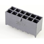 Molex vstavaná zásuvková lišta (štandardná) Počet pólov 12 Raster (rozteč): 5.70 mm 1720650212 1 ks Tray; 1720650212