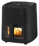 Extralink Home SJ-500 5L čierna / Teplovzdušná fritéza / 1500W / 80-200 ° C / dotykové ovládanie (SJ-500)