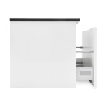 Kúpeľňová skrinka s doskou z umelého kameňa SAT Evolution 58x30x44, 8 cm biela mat SATEVO60WMTK SATEVO60WMTK