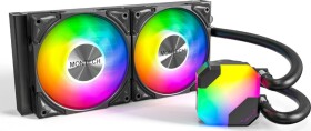 Montech Montech Hyper Flow ARGB AIO Wasserkühlung, schwarz - 240 mm