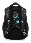 Školský set Bagmaster SUPERNOVA 23 A Set Black/Turquoise
