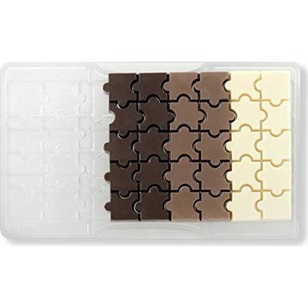 Forma na čokoládu puzzle - Decora - Decora