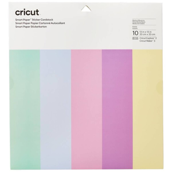 Cricut Smart Paper™ Farebná krabica Šírka rezu 30.5 cm pastelová; 2008320