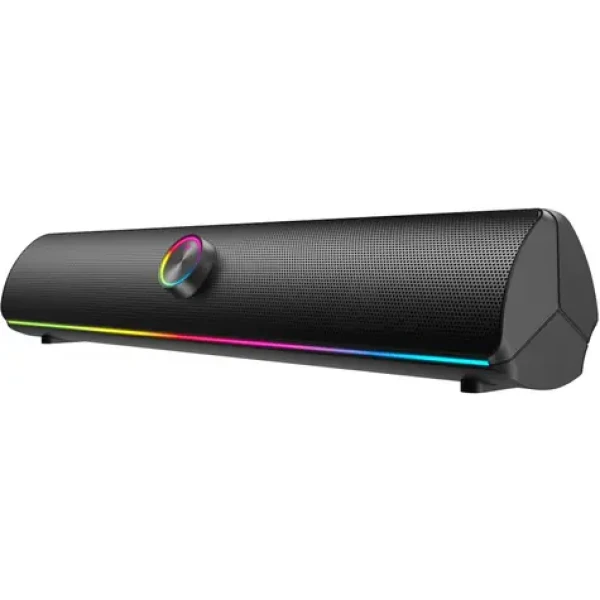 YENKEE YSP 1002 RGB SPARK čierna / herný soundbar / RGB / 10W RMS / USB-A (8590669349739)
