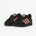 Topánky adidas Superstar II Kids Core Black/ Glow Pink/ Core Black 3.5