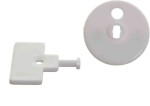 DREAMBABY Kryty na elektrickú zásuvku 12 ks + 4 kľúče