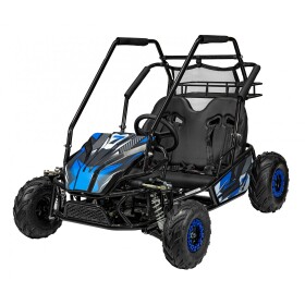 Mamido Detské benzínové autíčko Buggy LUCKY SEVEN modré