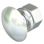 OBO Bettermann FRS 8x25 A2 6406815 plochá okrúhla skrutka 8 mm 25 mm nerezivějící ocel 50 ks; 6406815