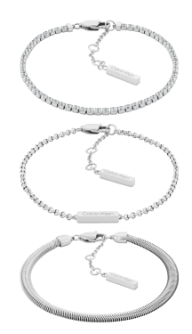 Calvin Klein Moderná oceľová súprava náramkov CK Trio 35000796