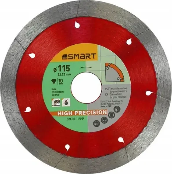 SMART SM-10-115HP / Diamantový kotúč / 115 mm / High Precision (10-115HP)