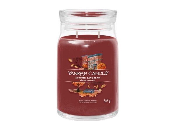 Yankee Candle Signature Autumn Daydream veľký pohár 567g / doba horenia až: 90h (5038581154046)