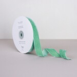 Bella Rose Zamatová stuha 2 cm – Dusty Mint (10 m)