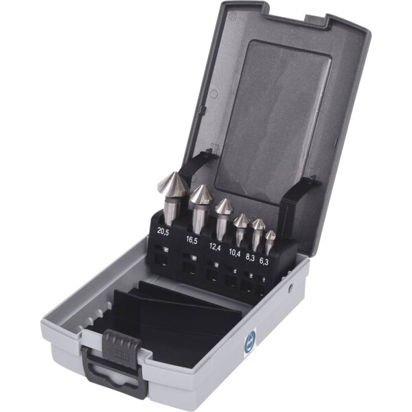 KS Tools 336.0456 336.0456 kužeľový a odhrotovací záhlbník HSS-Co 5 1 ks; 336.0456