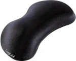 Gélová podložka pod zápästie čierna / Podložka pod zápästie / Spandex, silikón / 140 x 55 x 25 mm / 100 g (ID0136)