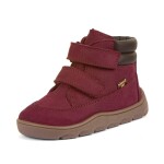 Detské zimné barefoot topánky ZERU TEX BORDEAUX Froddo G2110150-9 - 28