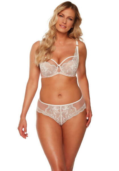 Gaia nohavičky GFP 1242 Luiza S-3XL ecru-mocca XXL