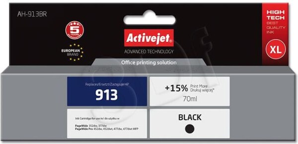 Activejet Toner AH-913BR / HP 913 L0R095AE (Black)