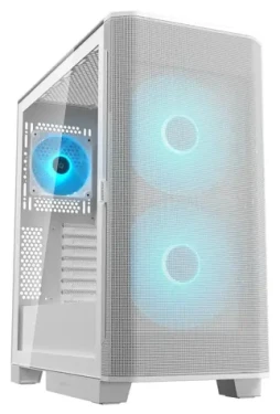 COUGAR Airface FLO ARGB biela / PC skriňa / E-ATX / ATX / micro-ATX / mini-ITX / priehľadná bočnica / bez zdroja (CGR-5YA6W-RGB)