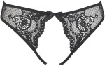 Dámske sexy nohavičky V-9863 black - Axami S