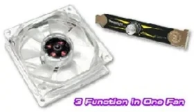 THERMALTAKE A2016 SMART LED FAN Blue / Vetráčik 80x80x25mm / 4800RPM (A2016)