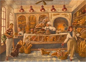 DODO Puzzle Obchodíky: Pekáreň