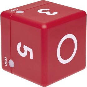 TFA Dostmann Timer Cube časovač červená digitálne/y; 38.2039.05