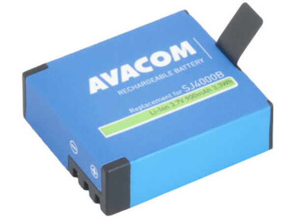 AVACOM Batéria pre SJCAM 900 mAh / 3.7V / 3.3Wh / pre Action Cam 4000|5000|M10 (VIAM-4000-B900)