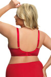 Dámska podprsenka 496 Paradise red - GORSENIA Červená 75/J