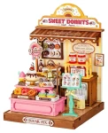 Robotime Miniatúra domčeka Obchod s donutmi