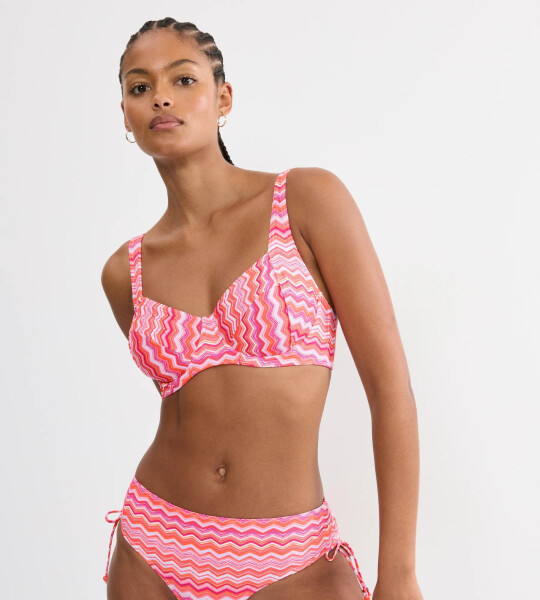 MIX & MATCH SUMMER - Plavková podprsenka s kosticami - prirodzená podpora bez vypchávok Triumph ORANGE 44D