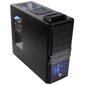 Thermaltake VL800M1W2N V3 BlacX Edition / midi tower / USB 2.0 / USB 3.0 / dokovacia stanica / bez zdroja / ATX / čierna / dopredaj (VL800M1W2N)