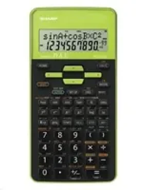 Sharp EL531THBGR zelená / Kalkulačka vedecká / balenie blister (SH-EL531THBGR)