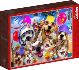 ALIPSON Puzzle Selfie Plážová párty