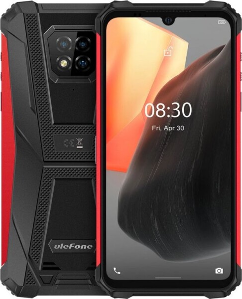 UleFone Armor 8 Pro 8/128GB Čierno-cervený (UF-A8P-8GB/RD)