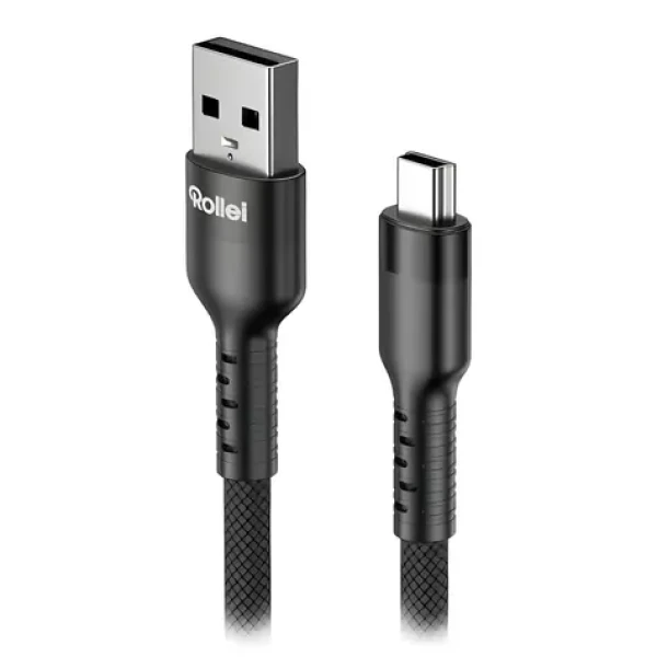 Rollei USB kábel A - Mini-USB B5 / Kábel / USB 2.0 / 1,2 m (25094)